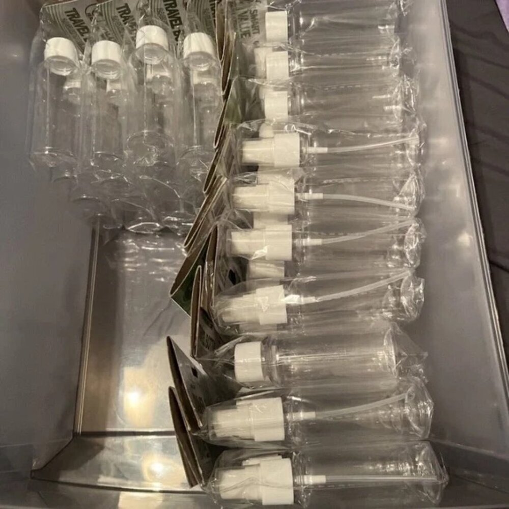 ๐3/$15๐ 4pk Travel Toiletry Containers TSA Approved - Picture 2 of 2